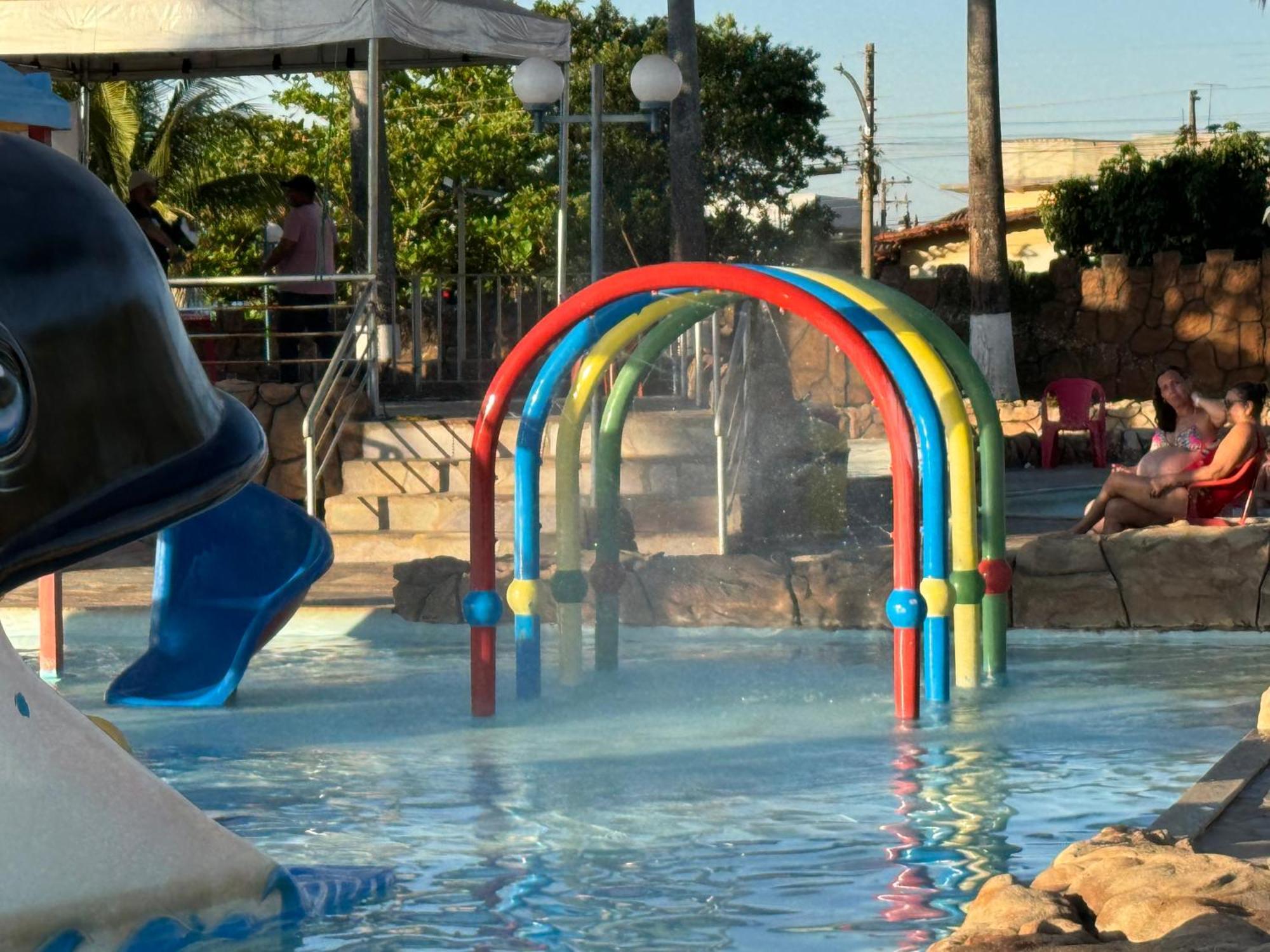 Acquaville Flat E Parque Aquatico Caldas Novas Ngoại thất bức ảnh